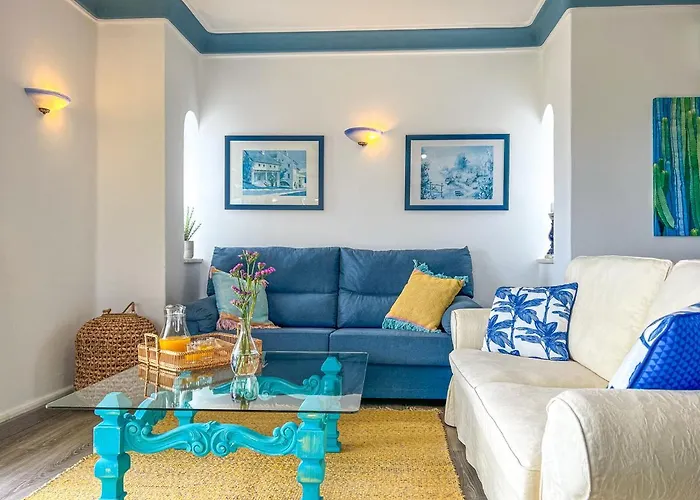 Apartment Lovely In 2bd 250m Ocean View And Ac Wi-fi Pool Albufeira