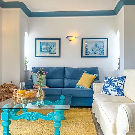 Apartment Lovely In 2bd 250m Ocean View And Ac Wi-fi Pool Albufeira
